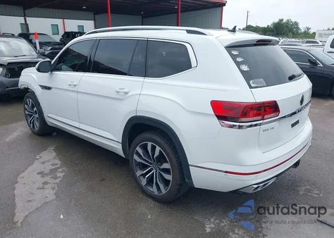 2021 Volkswagen Atlas Sel Premium R-Line из США, поврежденный, VIN 1V2FR2CA6MC562617